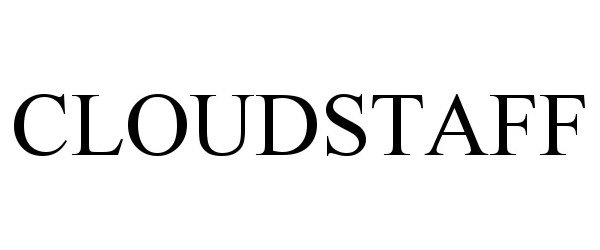 Trademark Logo CLOUDSTAFF