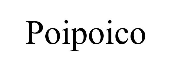 Trademark Logo POIPOICO