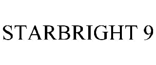 Trademark Logo STARBRIGHT 9