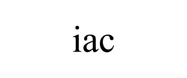 Trademark Logo IAC