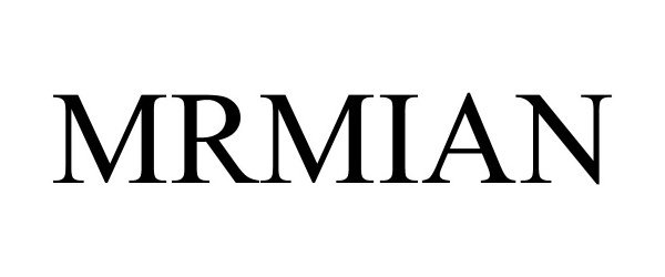 Trademark Logo MRMIAN