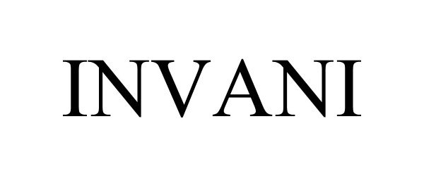 Trademark Logo INVANI