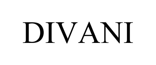 Trademark Logo DIVANI
