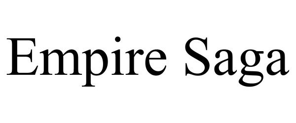 Trademark Logo EMPIRE SAGA