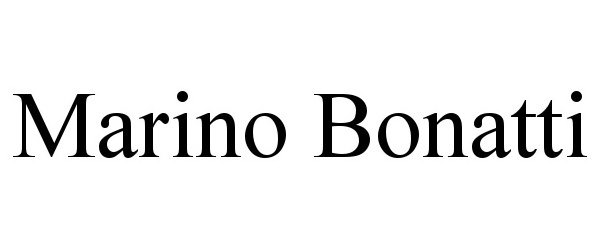 Trademark Logo MARINO BONATTI