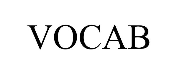 Trademark Logo VOCAB