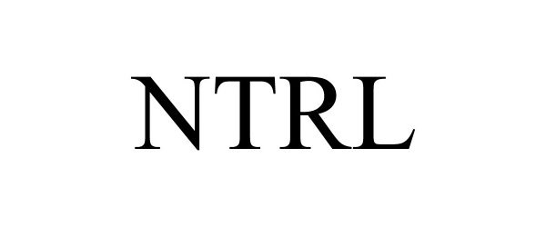 Trademark Logo NTRL