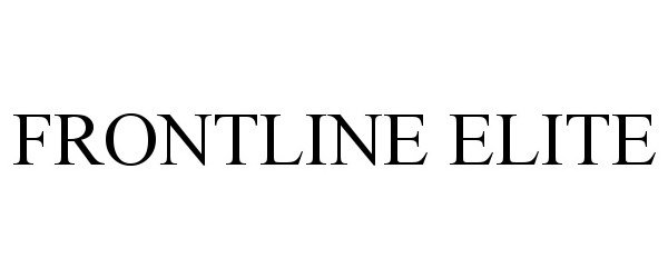 Trademark Logo FRONTLINE ELITE