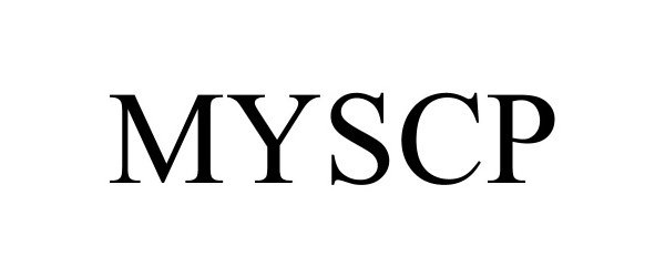 Trademark Logo MYSCP