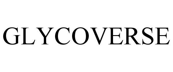 Trademark Logo GLYCOVERSE