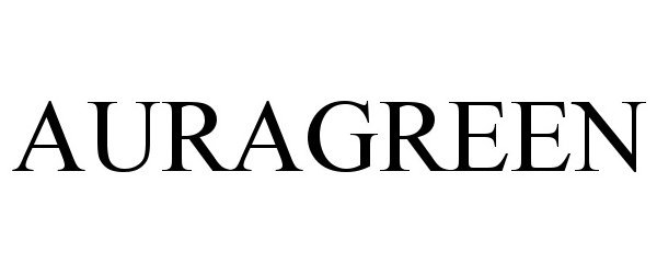 Trademark Logo AURAGREEN