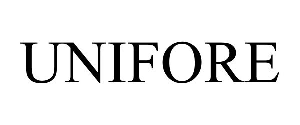 Trademark Logo UNIFORE