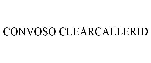 CONVOSO CLEARCALLERID
