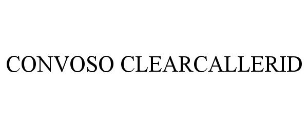 CONVOSO CLEARCALLERID