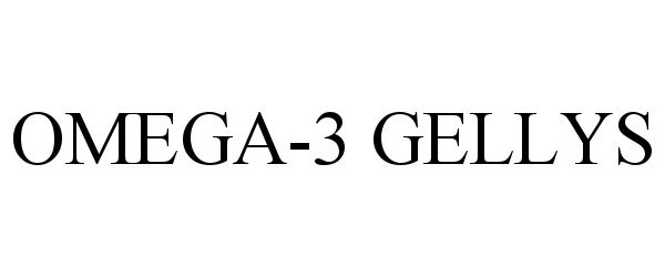 OMEGA-3 GELLYS