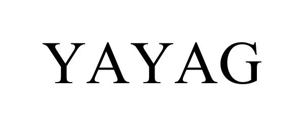 Trademark Logo YAYAG