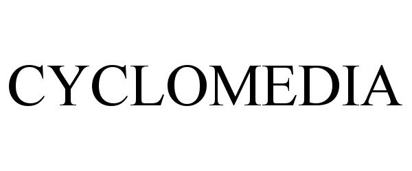 Trademark Logo CYCLOMEDIA