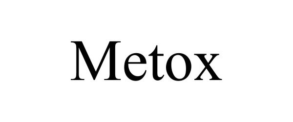Trademark Logo METOX