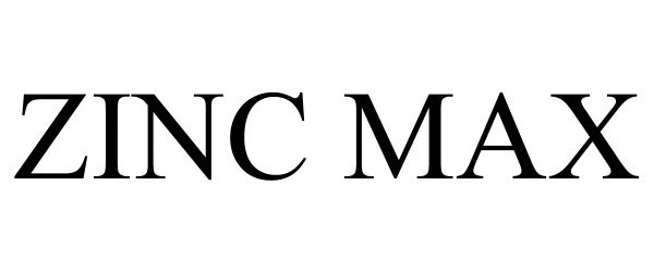 Trademark Logo ZINC MAX