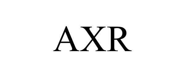 Trademark Logo AXR