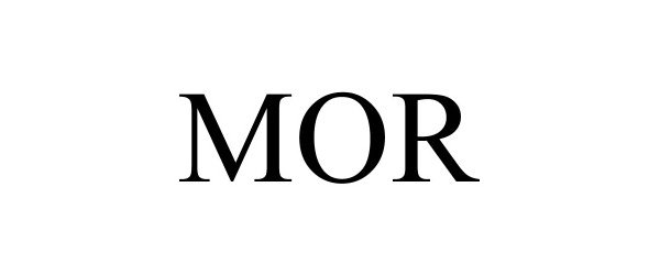 Trademark Logo MOR