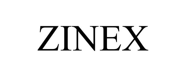 Trademark Logo ZINEX