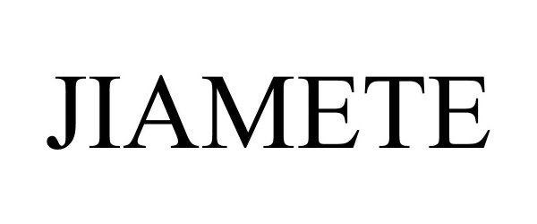 Trademark Logo JIAMETE