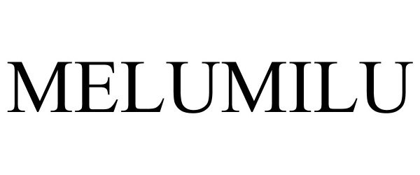 Trademark Logo MELUMILU