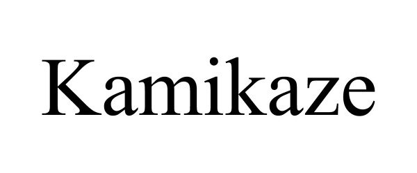 Trademark Logo KAMIKAZE
