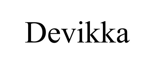 Trademark Logo DEVIKKA