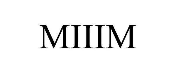  MIIIM