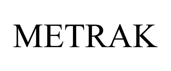 Trademark Logo METRAK