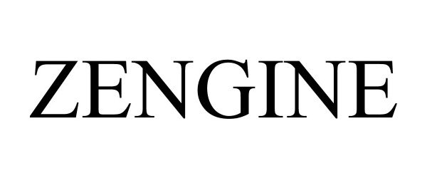 Trademark Logo ZENGINE