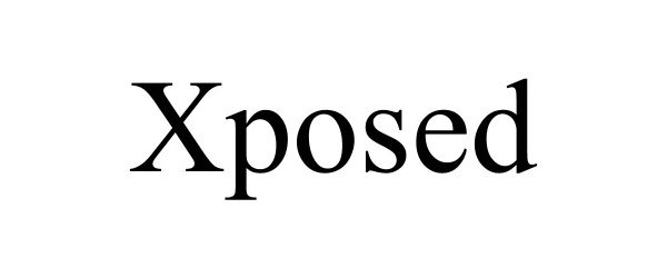 Trademark Logo XPOSED