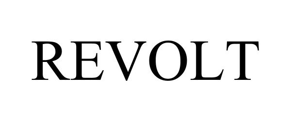 Trademark Logo REVOLT