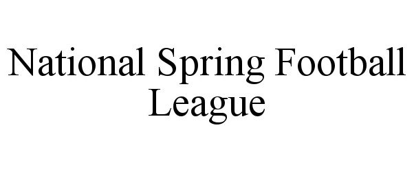 NATIONAL SPRING FOOTBALL LEAGUE