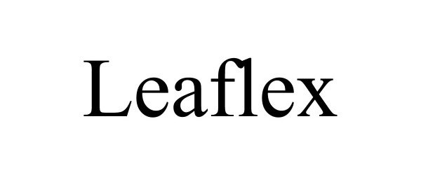 Trademark Logo LEAFLEX