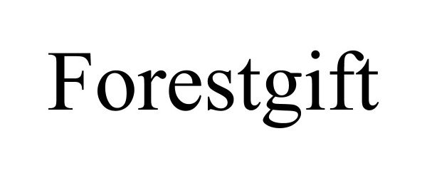 Trademark Logo FORESTGIFT