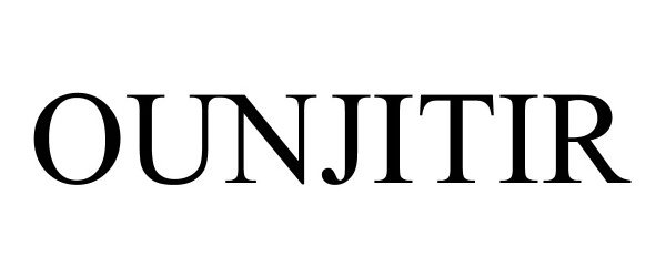 Trademark Logo OUNJITIR