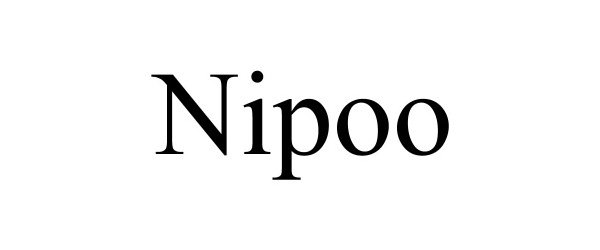 Trademark Logo NIPOO