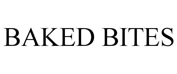 Trademark Logo BAKED BITES