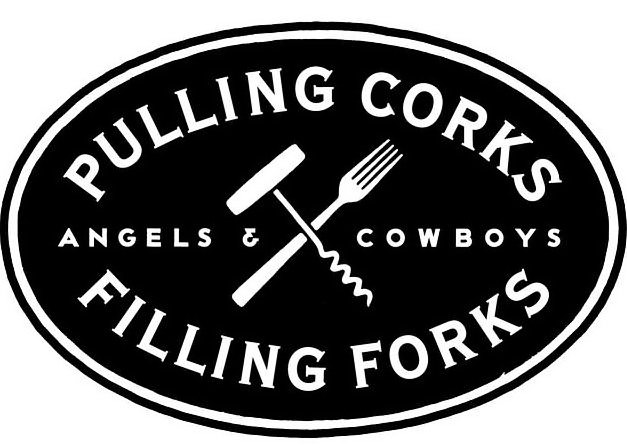  PULLING CORKS ANGELS &amp; COWBOYS FILLING FORKS