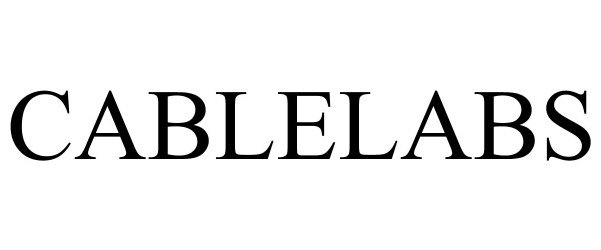 Trademark Logo CABLELABS