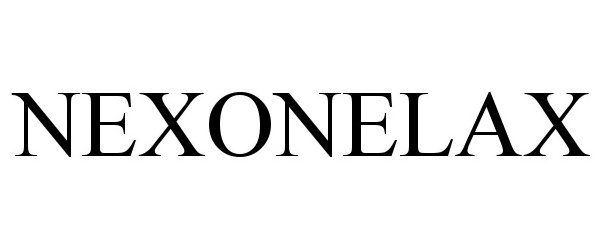 Trademark Logo NEXONELAX