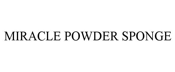  MIRACLE POWDER SPONGE