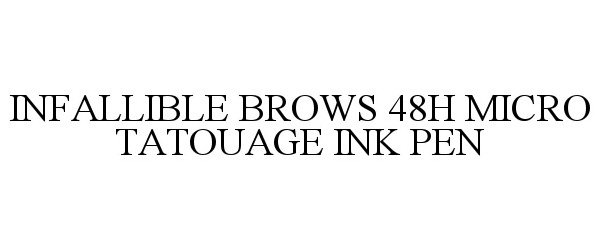  INFALLIBLE BROWS 48H MICRO TATOUAGE INK PEN