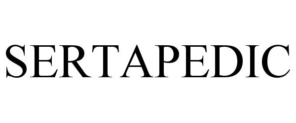 Trademark Logo SERTAPEDIC