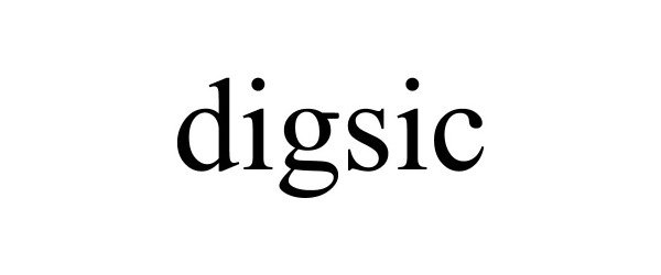 Trademark Logo DIGSIC