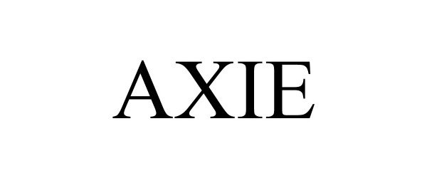 Trademark Logo AXIE