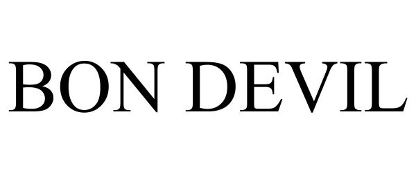Trademark Logo BON DEVIL